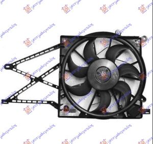 VENTILATOR KOMPLET (390mm) (4 PIN)
