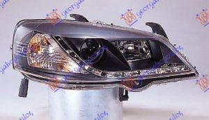 HEAD LAMP SET BLACK LED TYPE A5