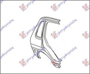 REAR FENDER 5D