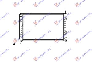 RADIATOR PETROL/DIESEL (632x370) (MAHLE PREMIUM LINE)