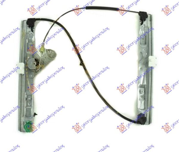 PODIZAC PREDNJEG PROZORA ELEKTRICNI (BEZ MOTORA) 3 VRATA (A KVALITET) LEVO
