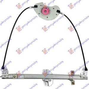 FRONT WINDOW REGULATOR ELECTRICAL 3D (W/O MOTOR)