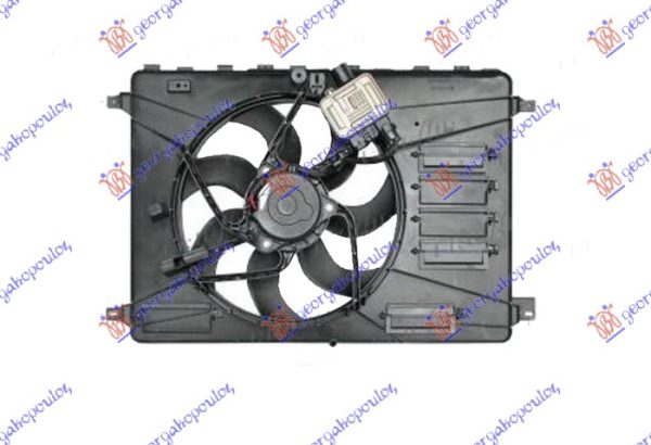 VENTILATOR KOMPLET (3.2 BENZIN - 2.2 DIZEL) (380mm)