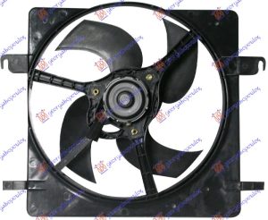 VENTILATOR HLADNJAKA KOMPLET (BENZIN) (-AC)