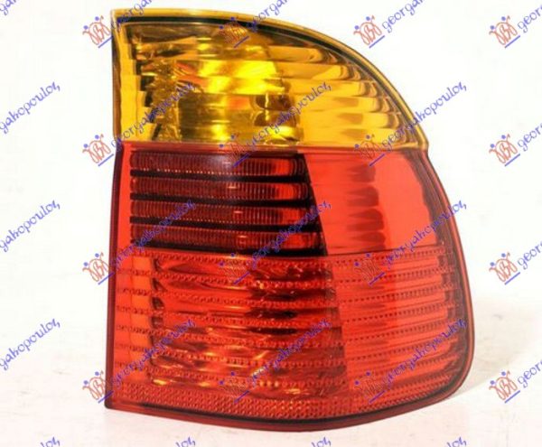 STOP LAMPA SPOLJASNJA KARAVAN (CRVENA/ZUTA) 2000- (DEPO) DESNO