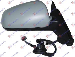 DOOR MIRROR ELECTRICAL HEATED PRIMED 3D (A QUALITY) (CONVEX GLASS)
