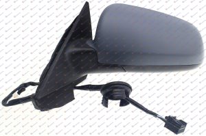 DOOR MIRROR ELECTRICAL HEATED PRIMED 5D (A QUALITY) (ASPHERICAL GLASS)