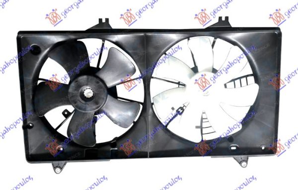 VENTILATOR (DUPLI) KOMPLET (2.0 BENZIN)