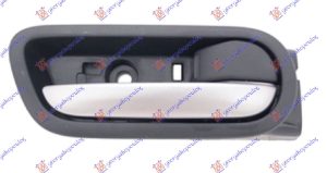 DOOR HANDLE FRONT/REAR INNER SILVER/BLACK