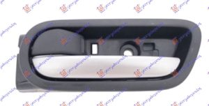 DOOR HANDLE FRONT/REAR INNER SILVER/BLACK