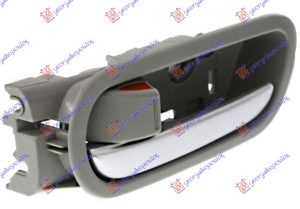 DOOR HANDLE FRONT/REAR INNER SILVER/GREY