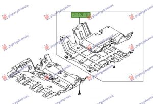 COVER ENGINE PLASTIC (O)
