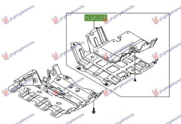 COVER ENGINE PLASTIC (O)
