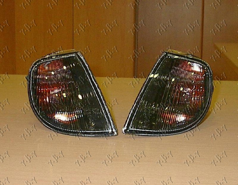 CORNER LAMP LENS SET FUME