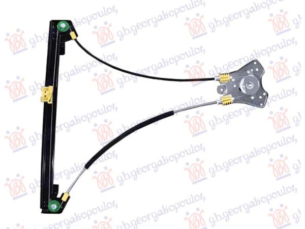 FRONT WINDOW REGULATOR ELECTRICAL 3D (W/O MOTOR)