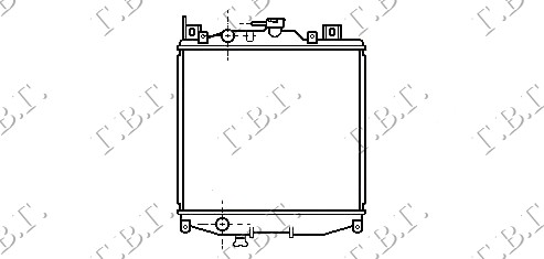 HLADNJAK MOTORA 1.0i 16V (350x360) (KOYO)