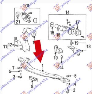 ENGINE MOUNT (O)
