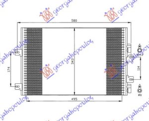 HLADNJAK KLIME 1.5cc DIZEL (500x340) 2003-