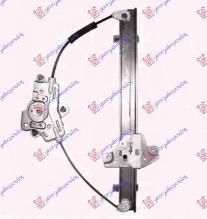 FRONT WINDOW REGULATOR ELECTRICAL (W/O MOTOR) (O)