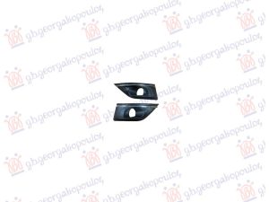 FRONT BUMPER GRILLE (W/FOG LAMP HOLE) (W/ MOULDING) (SET) (GRAND PICASSO)