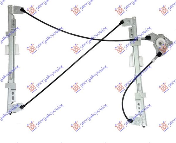FRONT WINDOW REGULATOR ELECTRICAL 3D (W/O MOTOR)