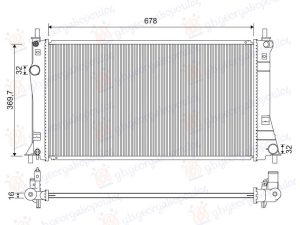RADIATOR 1.8-2.0 PETROL 2009- (675x368) (VALEO)