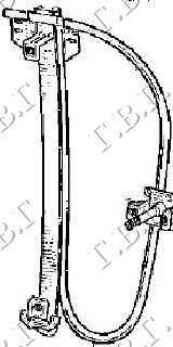 REAR WINDOW REGULATOR MANUAL