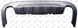 REAR BUMPER SPOILER SILVER (W & W/O PDS) (DOUBLE EXHAUST)