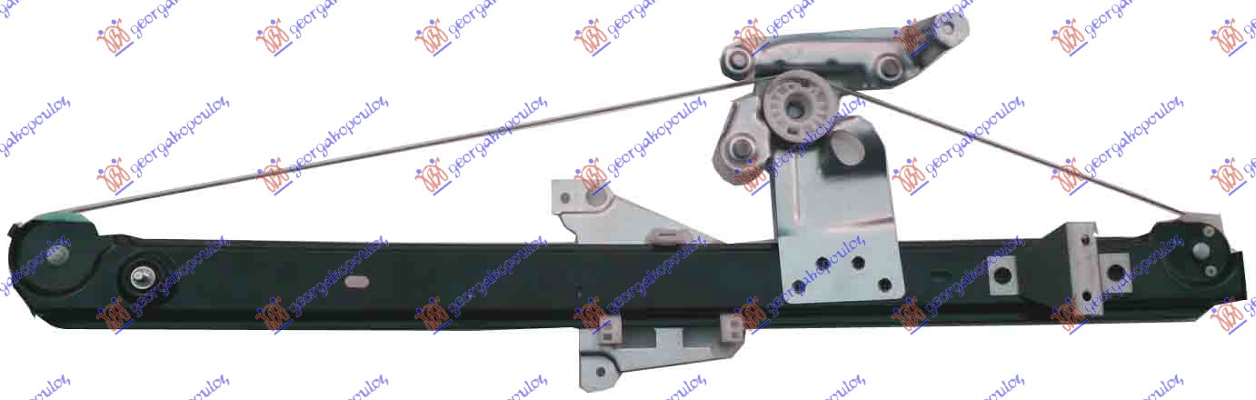 REAR WINDOW REGULATOR ELECTRICAL (W/O MOTOR)