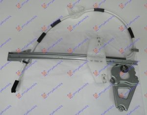 PODIZAC PREDNJEG PROZORA ELEKTRICNI (BEZ MOTORA) 2005- LEVO