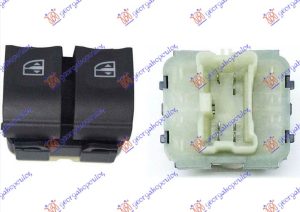 PREKIDAC U PREDNJIM VRATIMA (2 TASTERA) (PREDNJA VRATA) (NARANDZASTO SVETLO) (BELI KONEKTOR) (7 PIN) LEVO