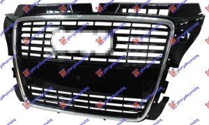 GRILLE BRIGHT BLACK (W/CHROME FRAME) (W/LICENCE PLATE)