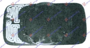 DOOR MIRROR GLASS HEATED