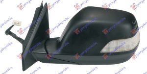 DOOR MIRROR ELECTRICAL HEATED (W/SIDE LAMP) (A QUALITY) (CONVEX GLASS)