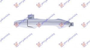 DOOR HANDLE FRONT/REAR INNER CHROME