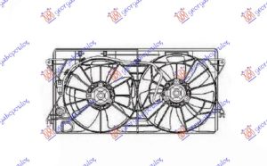 COOLING FAN (DOUBLE) ( (300mm) / 285mm ) (2+2 PIN)