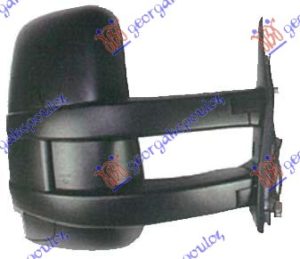 DOOR MIRROR ELECTRICAL HEATED (W/SIDE LAMP) (LONG ARM) W/ANTENNA (A QUALITY) (CONVEX GLASS)