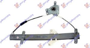 FRONT WINDOW REGULATOR ELECTRICAL (W/O MOTOR)