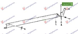 DOOR SILL MOULDING REAR