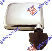 DOOR MIRROR MANUAL CHROME (FLAT GLASS)