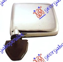 DOOR MIRROR MANUAL CHROME (FLAT GLASS)