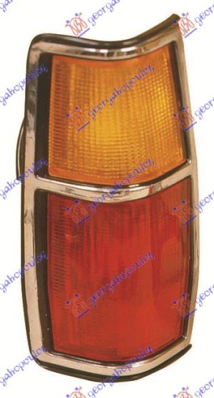 TAIL LAMP (TAIWAN) CHROME (DEPO)
