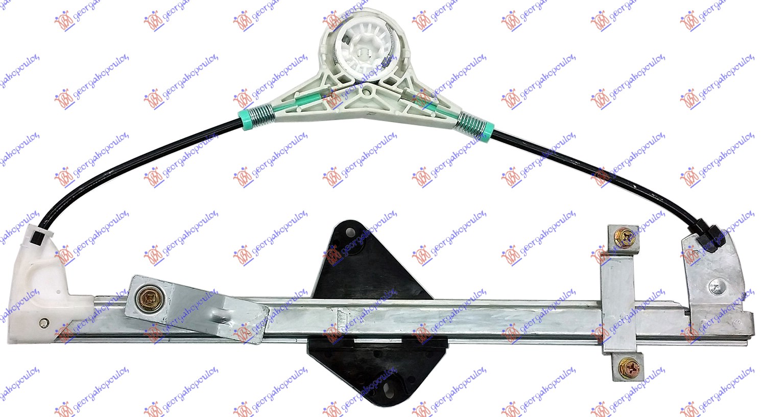 REAR WINDOW REGULATOR ELECTRICAL (W/O MOTOR)
