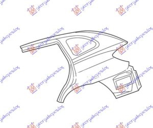 REAR FENDER 5D (O)