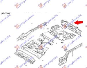 REAR PANEL SDN (O)