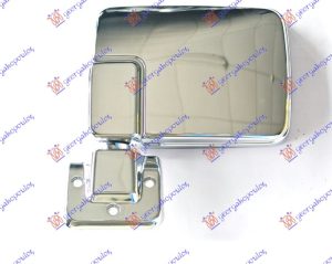 DOOR MIRROR MANUAL CHROME -89 (FLAT GLASS)