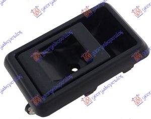 DOOR HANDLE INNER FRONT/REAR BLACK