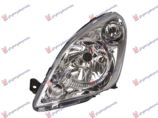 FAR ELEKTRICNI (H4/W5W) (VALEO) LEVO