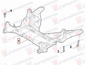 ENGINE MOUNT (O)