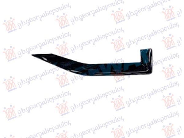 REAR BUMPER SPOILER MOULDING (PAINTED BLACK)
